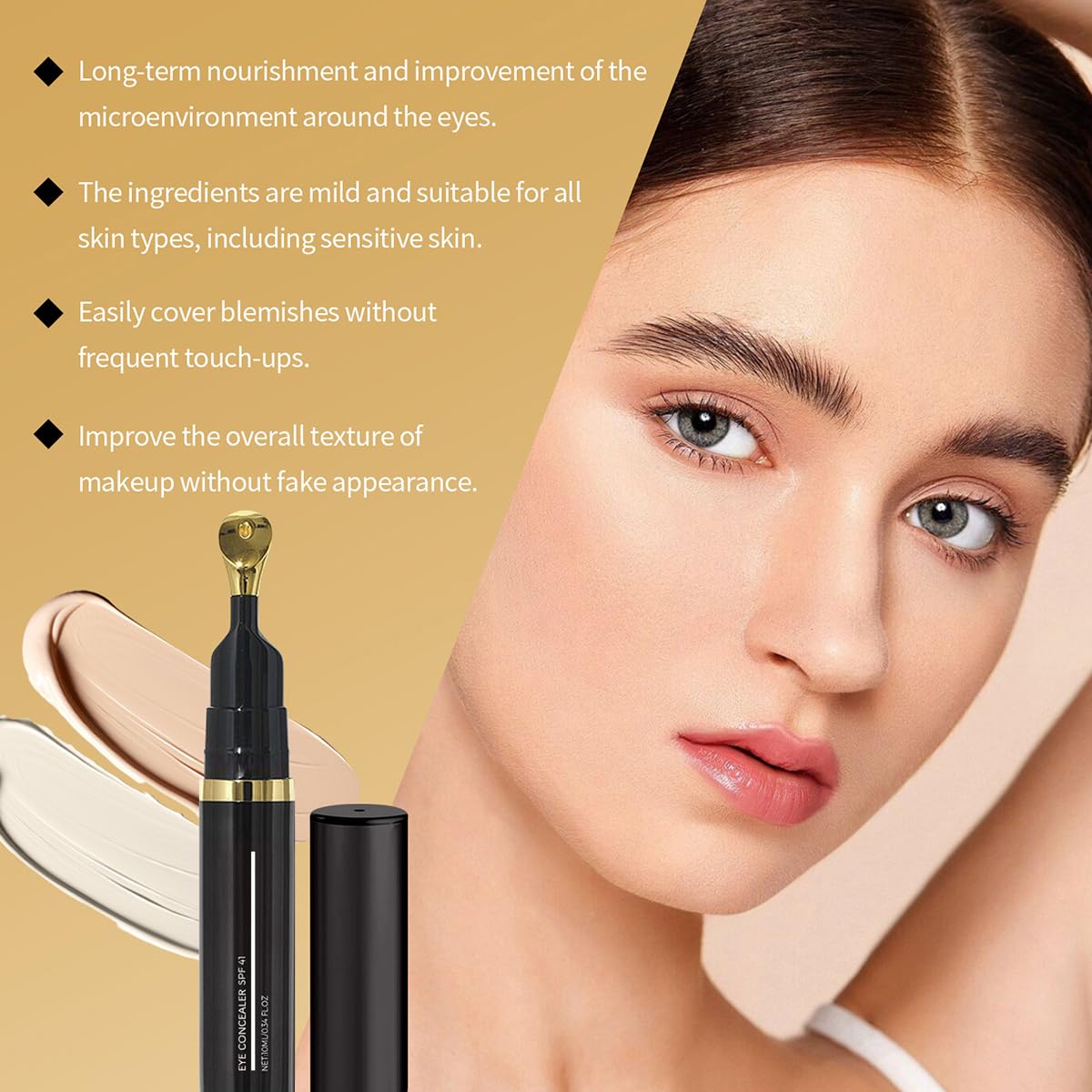 Tiejdhr label close-up listing titanium dioxide ceramide vitamin E SPF