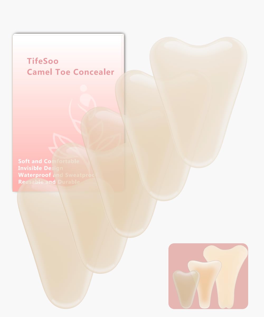 Tifesoo front packaging showing small reusable concealer pads for discreet coverage