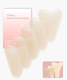 Tifesoo front packaging showing small reusable concealer pads for discreet coverage