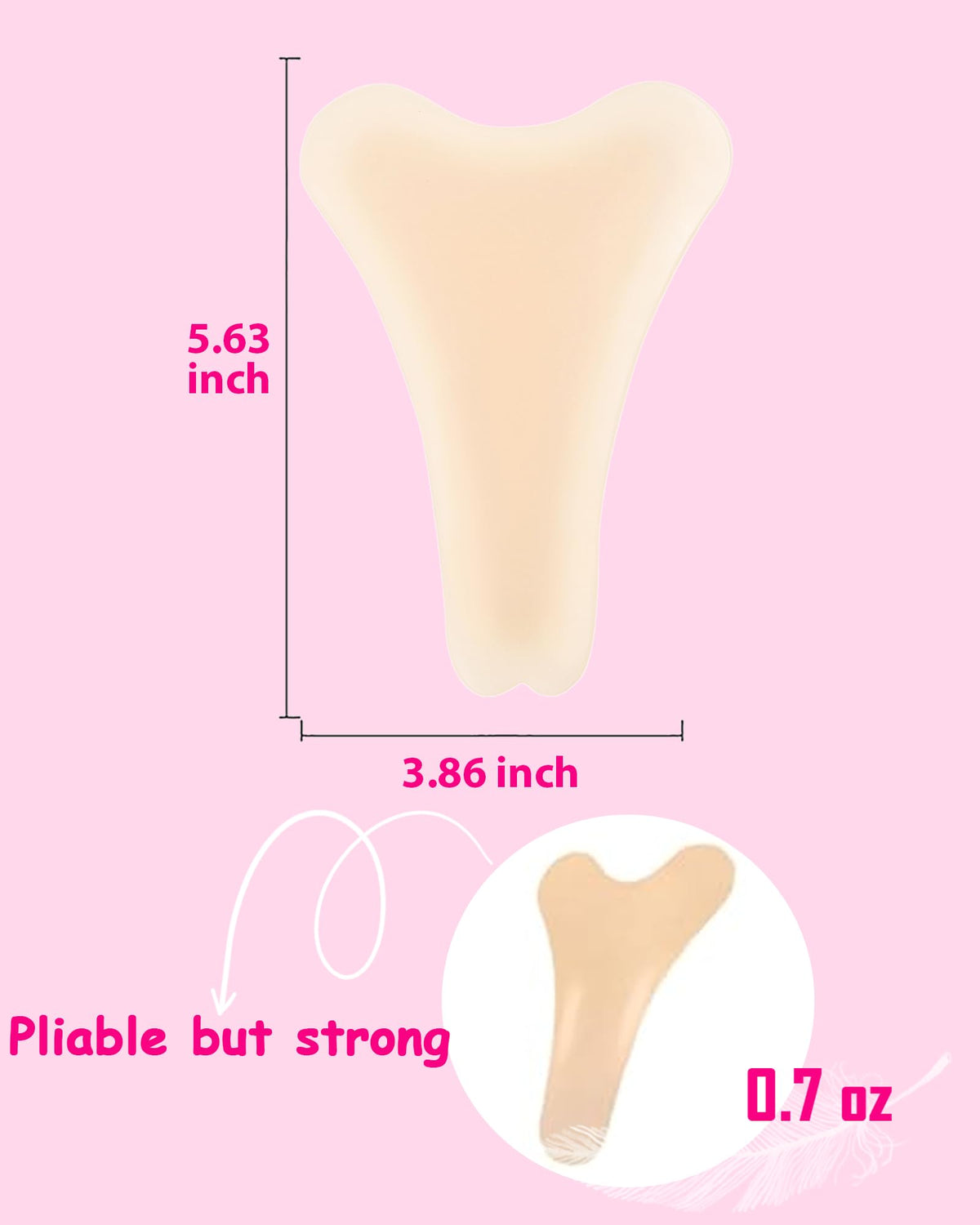 Tifesoo in swimsuit demonstrating invisible protection and smoother silhouette