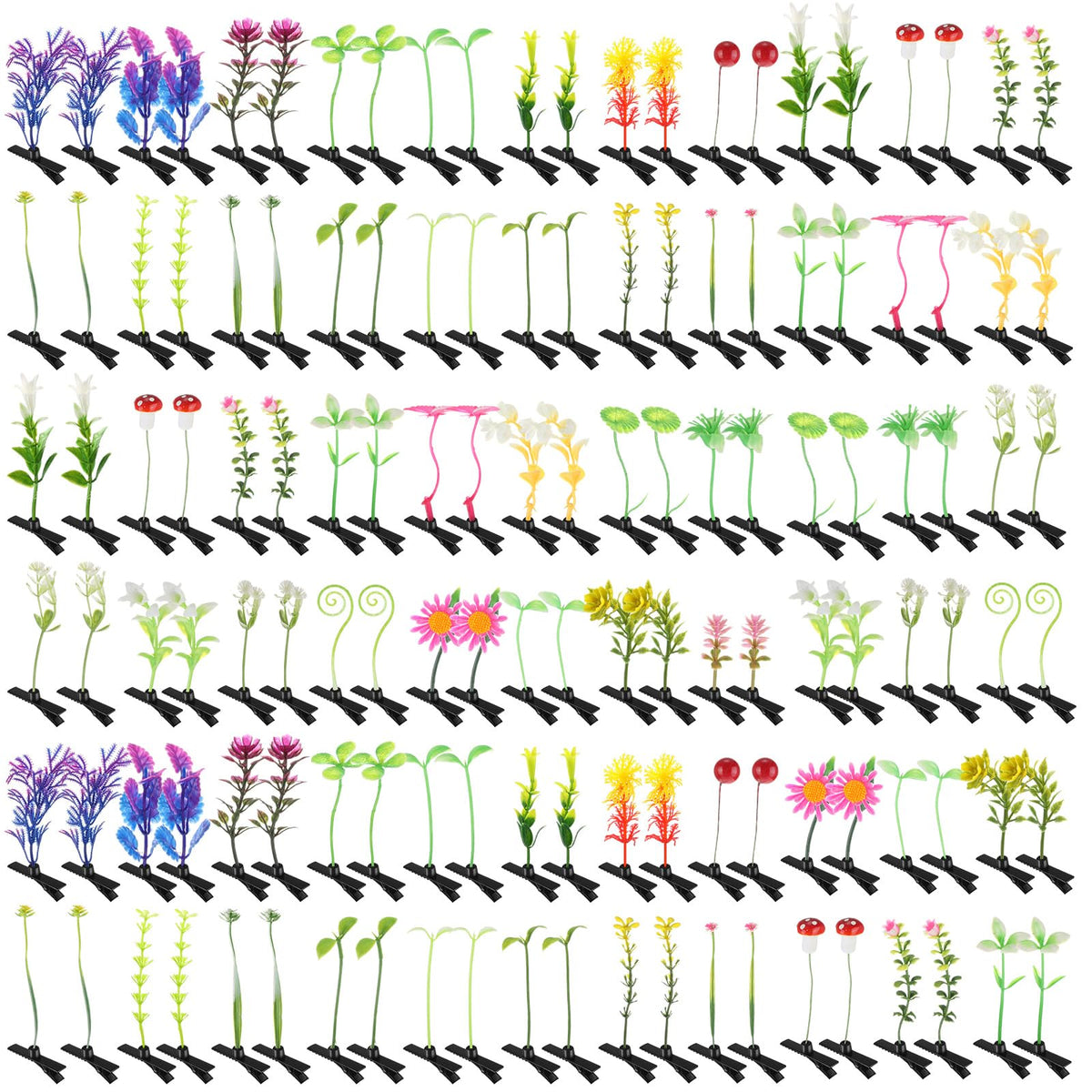 Tigeen front packaging showing 100 mixed sprout clips and colorful variety