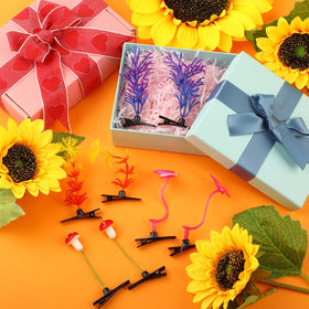 Tigeen party favor display with varied clips ideal for events and giveaways