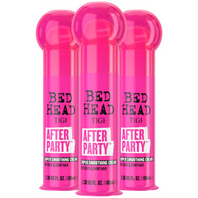 TIGI After Party front packaging showing product and size benefit shine