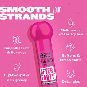 TIGI After Party held in hand to show true product size and portability
