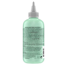 TIGI Bed Head texture drop close-up showing lightweight serum for smooth application