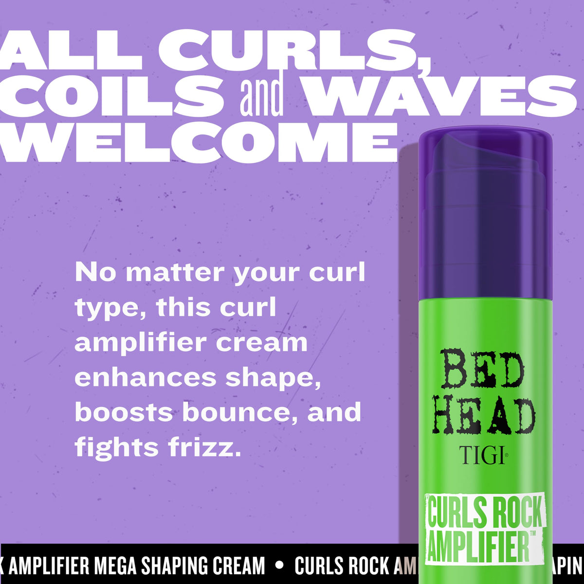 TIGI Bed Head next to jojoba oil bottle to emphasize nourishing ingredients