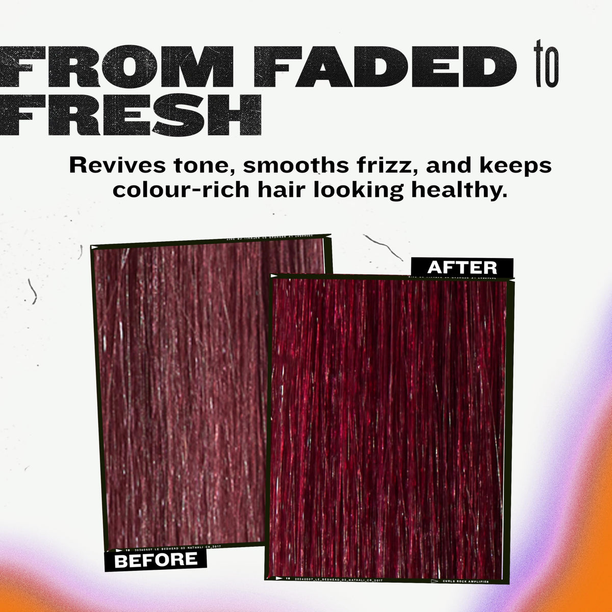 TIGI Bed Head duo staged in a shower scene illustrating easy at-home salon care