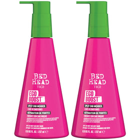 TIGI Bed Head front packaging showing two 8 oz bottles and brand benefits