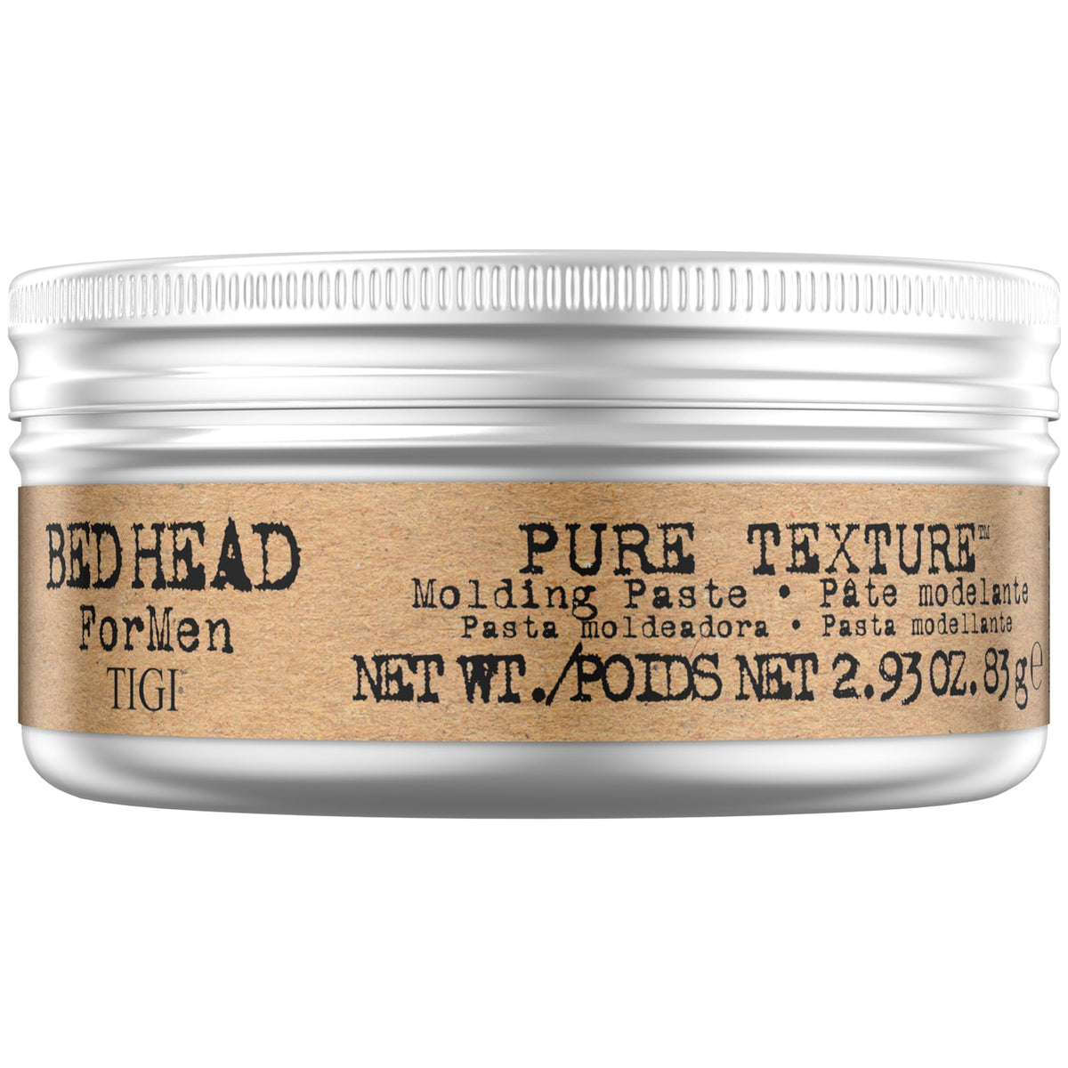 TIGI Bed Head front packaging shows product and benefit of strong hold