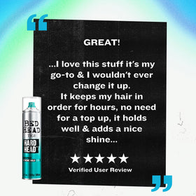 TIGI on bathroom counter in lifestyle scene for everyday styling convenience