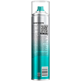 TIGI side label details with ingredients and usage directions visible