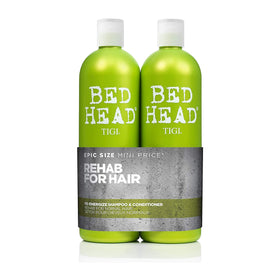 TIGI Bed Head front packaging showing duo and benefits
