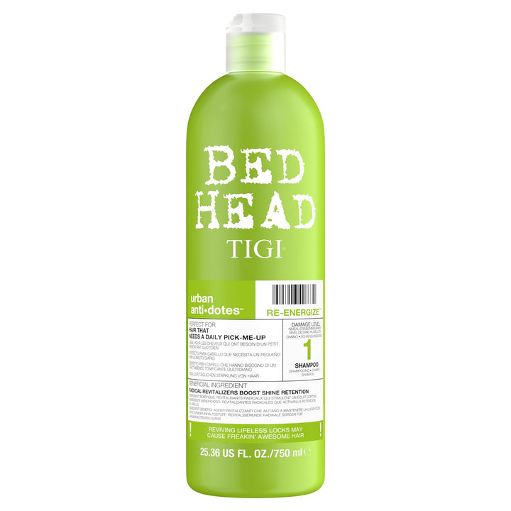 TIGI Bed Head front packaging showing bottle and product label for easy identification