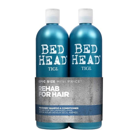 TIGI Bed Head front packaging showing large duo for long-lasting repair