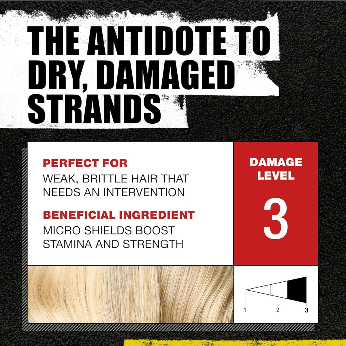 TIGI Bed Head creamy lather texture demonstrating deep cleanse benefit