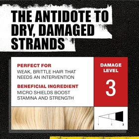 TIGI Bed Head creamy lather texture demonstrating deep cleanse benefit