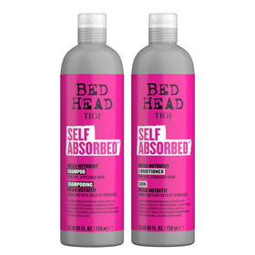 TIGI Bed Head front packaging showing duo and hydrating benefits