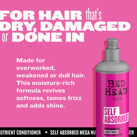 TIGI Bed Head shampoo texture lather demonstrating deep hydration