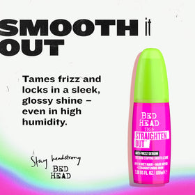 TIGI Bed Head bottle and pump detail highlighting easy dispensing