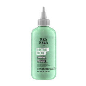 TIGI Control Freak front bottle showing packaging and immediate shine benefits