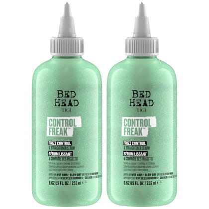 TIGI Control Freak front packaging showing sleek bottles and pineapple scent benefit