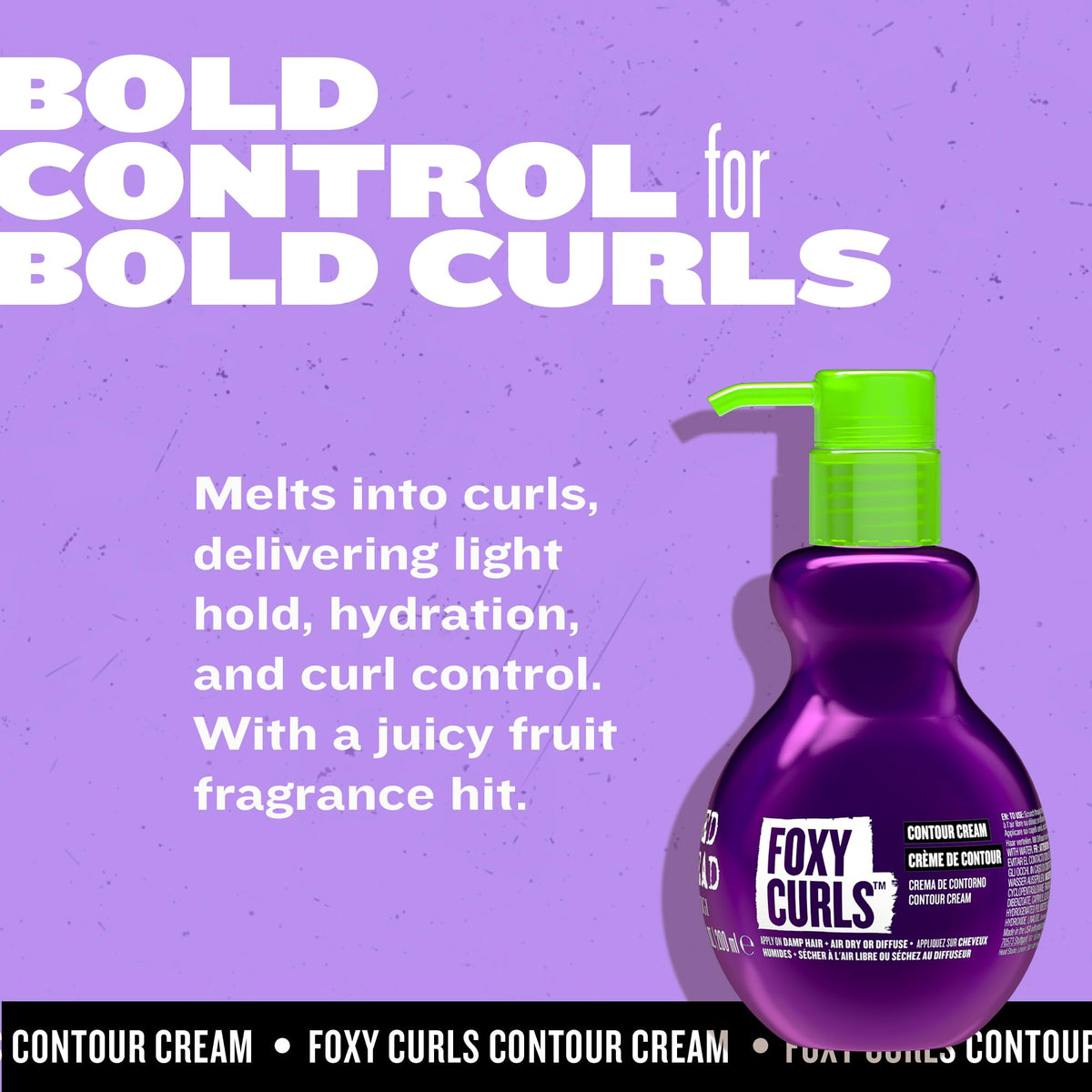 TIGI lifestyle scene in bathroom showing everyday styling routine benefit