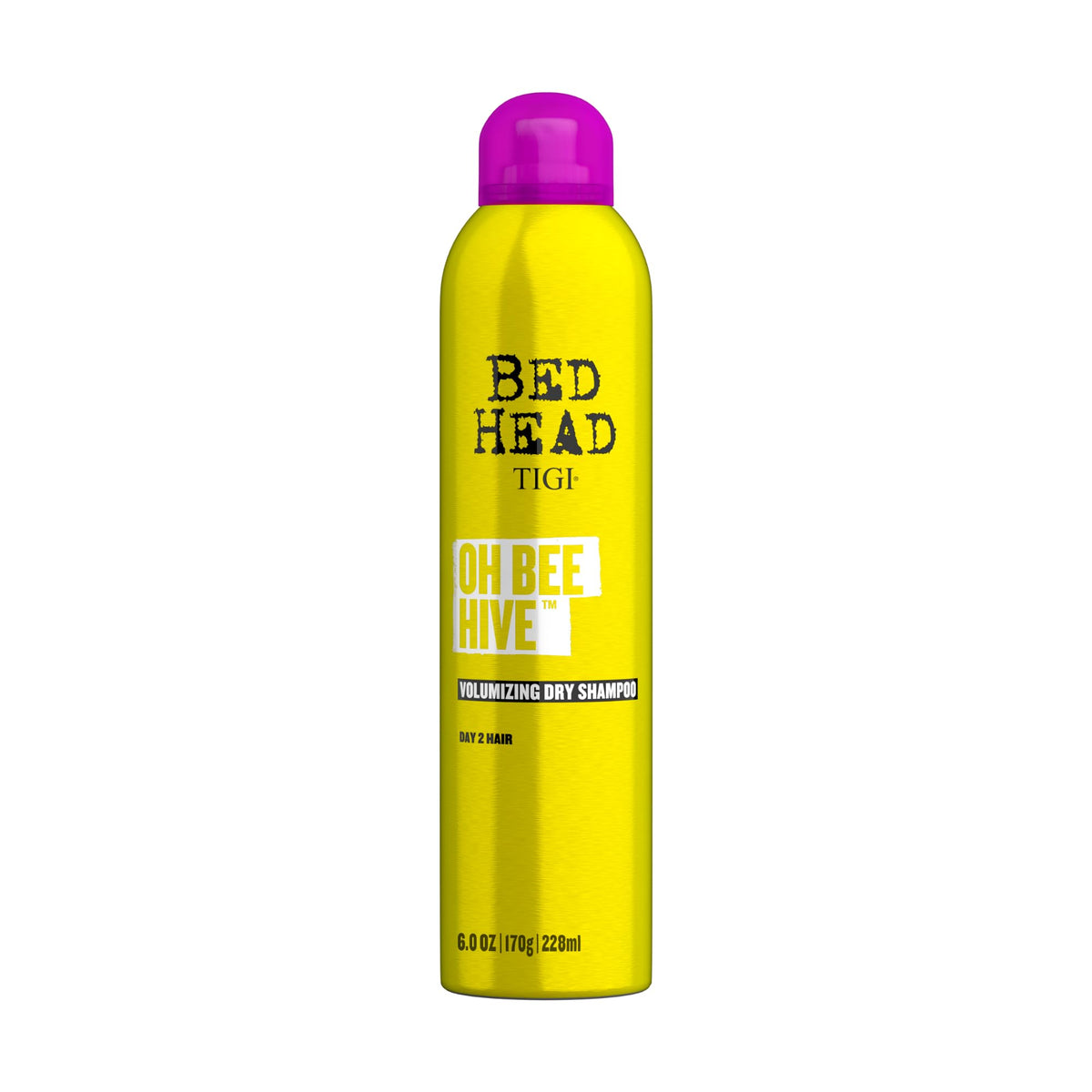 TIGI Bed Head Oh Bee Hive front packaging shows product and size, conveys professional quality