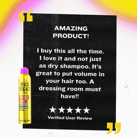 TIGI Oh Bee Hive scalp massage use showing how to blend product for natural-looking results