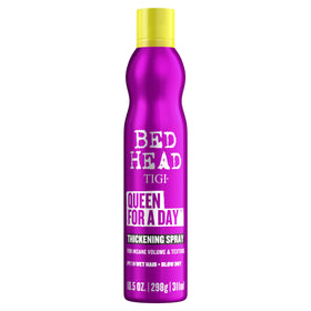 TIGI Bed Head bottle front packaging showing product and branding benefit of salon volume
