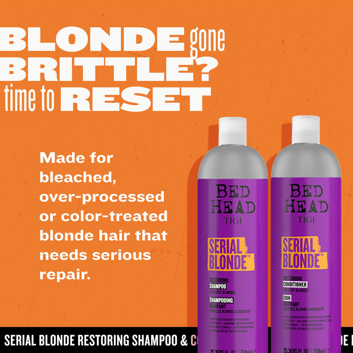 TIGI conditioner texture close-up showing rich cream for deep hydration
