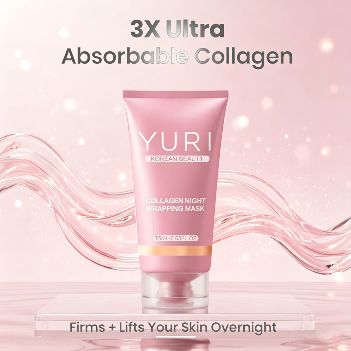Tiglowa YURI mask worn overnight demonstrating comfortable hold