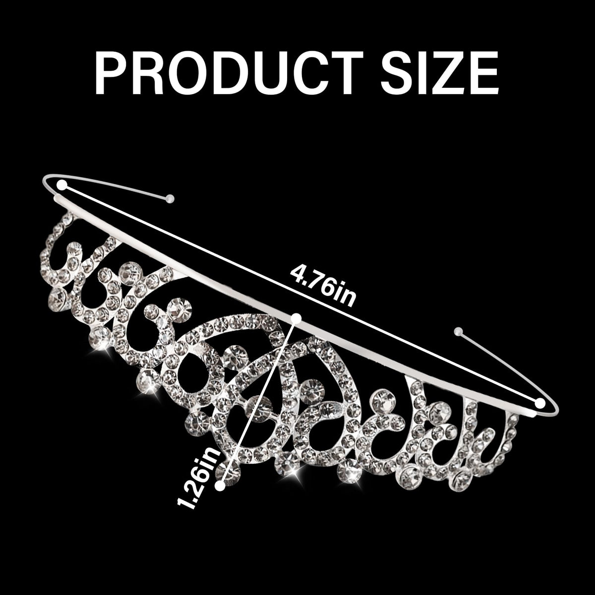 Tihebax closeup of rhinestone detail highlighting sparkle and visual impact