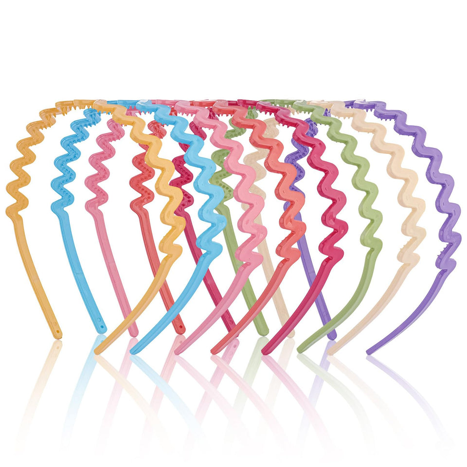 Tihebax front packaging showing eight colorful headbands and variety