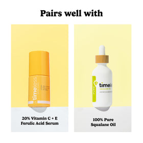 Timeless Skin Care applying serum to neck and face to illustrate layering and hydrating benefit