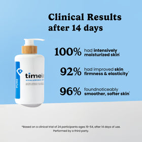 Timeless Skin Care clear serum texture close-up highlighting lightweight hydration