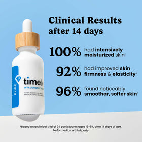 Timeless Skin Care pipette dispensing a drop of serum to demonstrate precise dosing