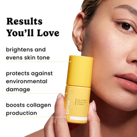 Timeless Skin Care two bottles twin pack illustrating value and continuous use