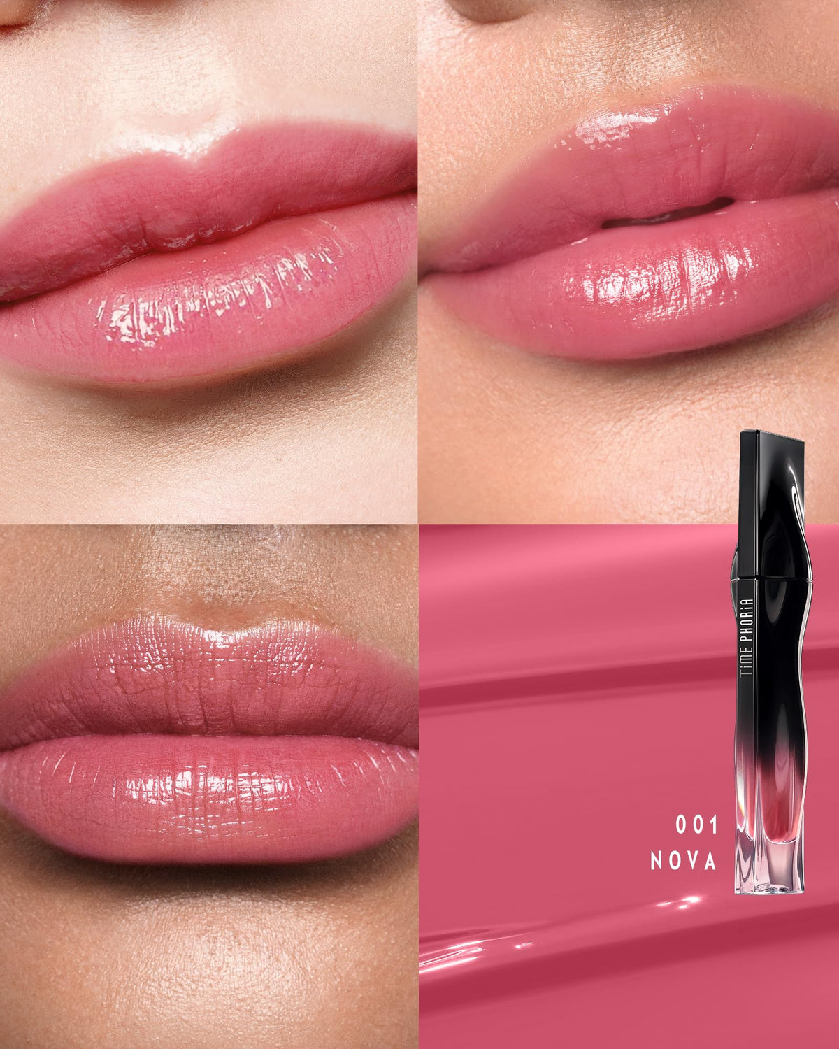 TIMEPHORIA applicator close-up showing precise doe-tip for smooth, one-swipe application benefit