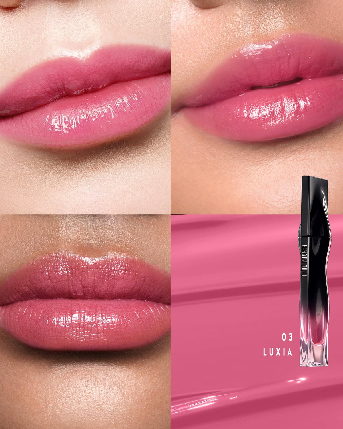 TIMEPHORIA applicator closeup displaying smooth precise application benefit