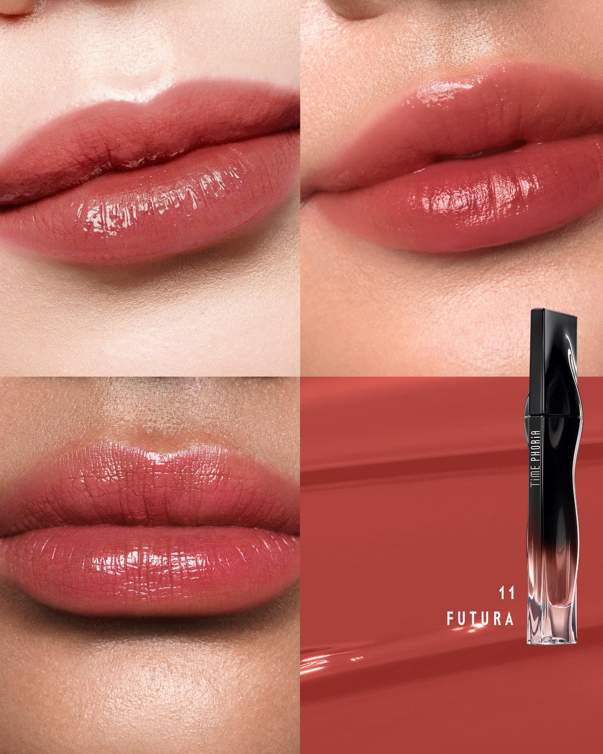 TIMEPHORIA sponge-tip applicator close-up delivering precise, smooth product placement
