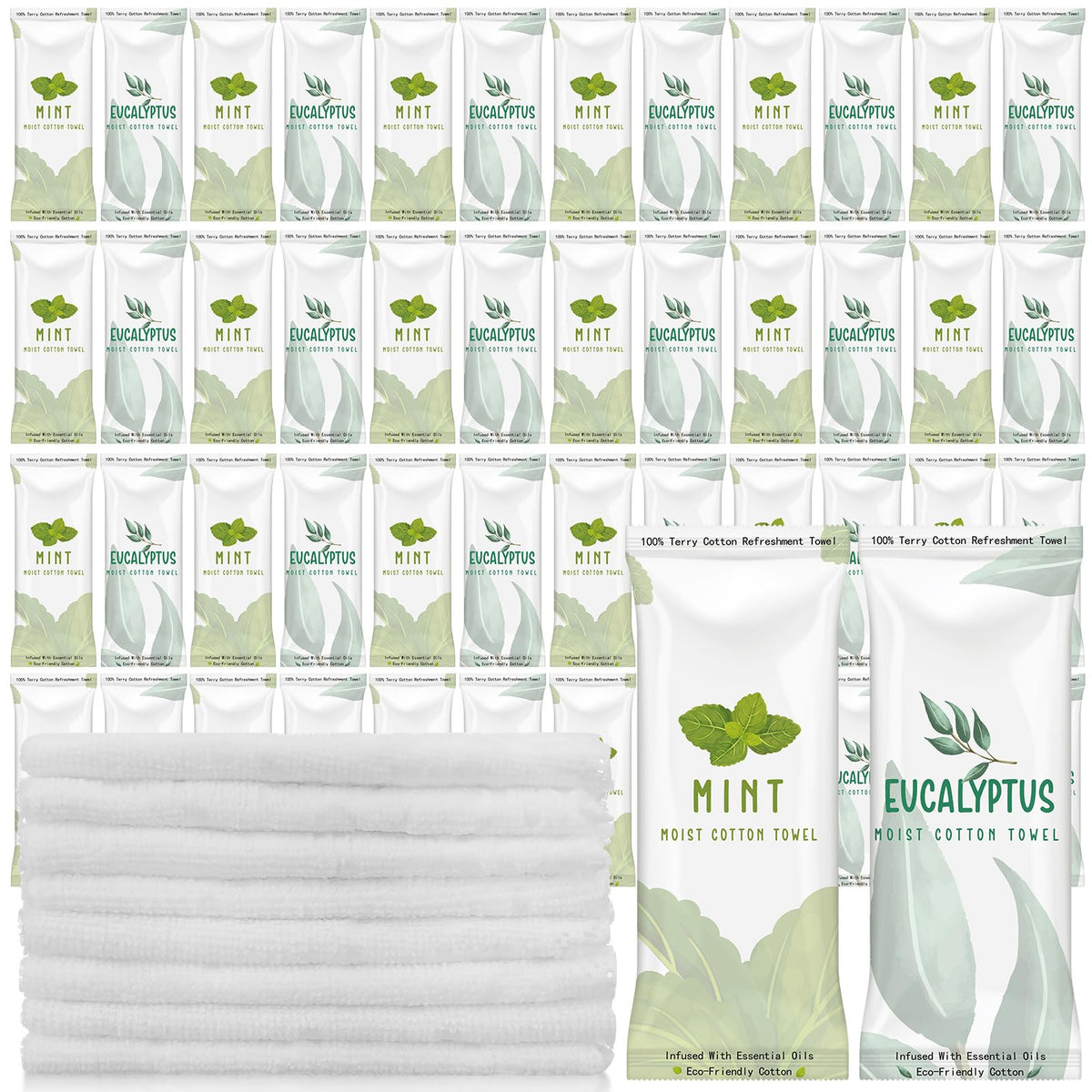 Timgle front packaging showing 50-count supply and scent benefits