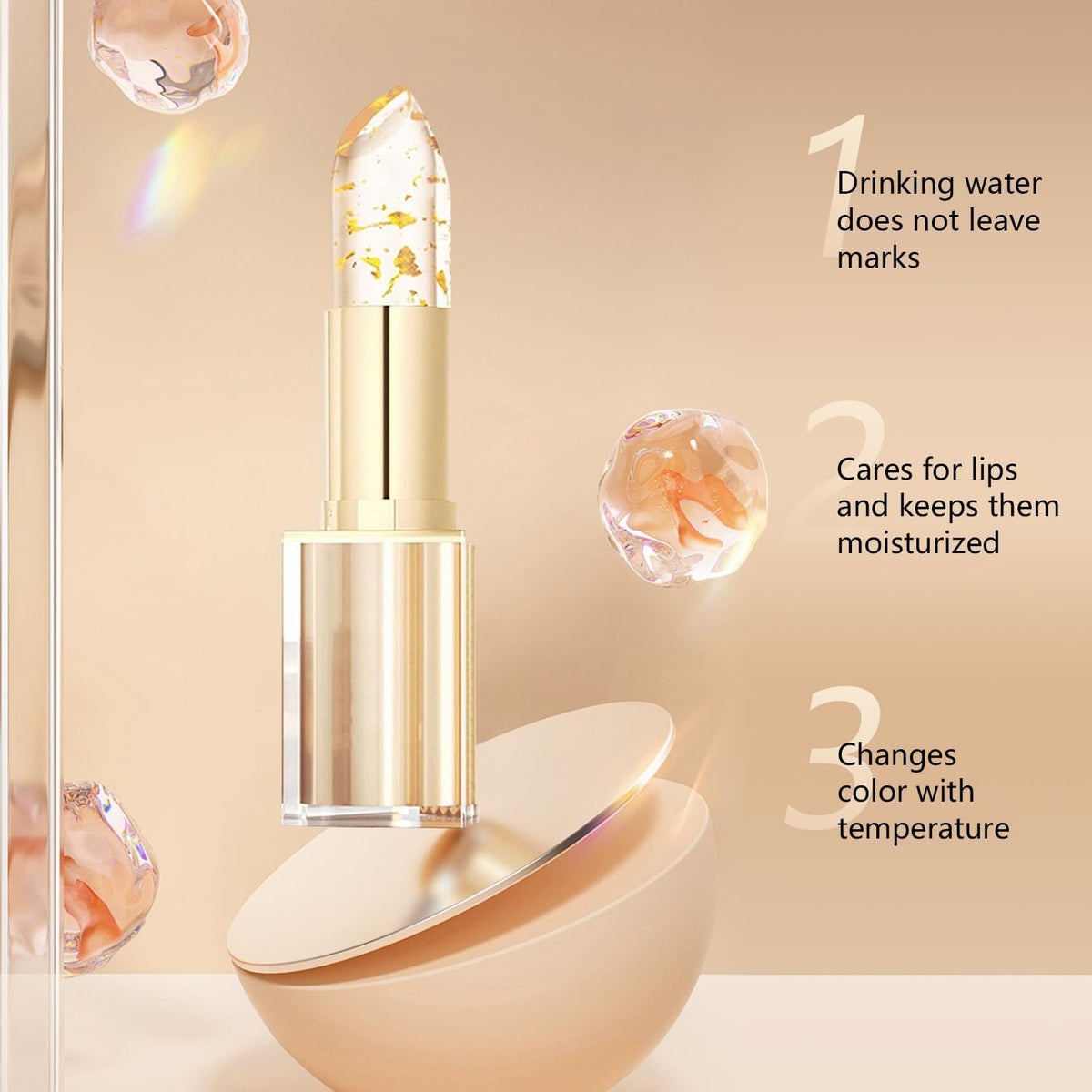 TIMLIFE open tube being applied demonstrating easy glide and instant coverage
