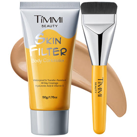 timmi beauty front packaging showing tube and shade 02 Natural with clinical look and trust