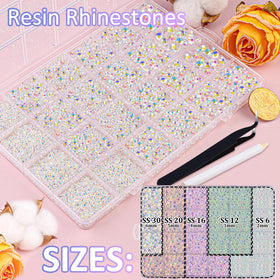 TINKRSTUFF 24-grid organization with labelled compartments for quick size choice