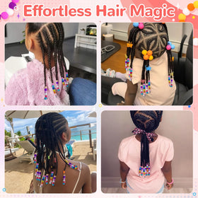 TINKRSTUFF beads threaded on braids showing vibrant color and secure hold