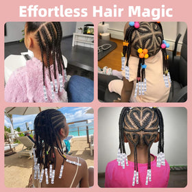 TINKRSTUFF beads on braids adding secure colorful accents