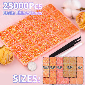 TINKRSTUFF open 24-grid box organized sizes for easy selection and storage