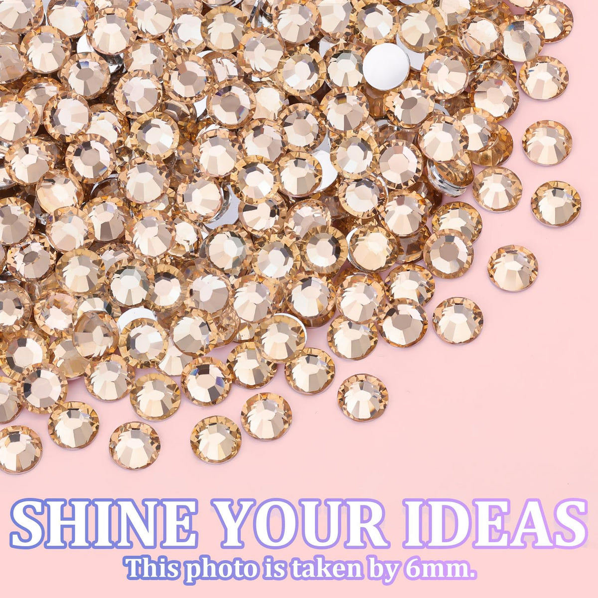 TINKRSTUFF lifestyle craft table with gems, glue, and tools for fast project setup