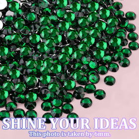 TINKRSTUFF scale comparison in hands to show gem sizes and volume for planning projects