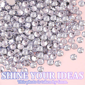 TINKRSTUFF rhinestones next to coin showing scale to choose correct size for projects